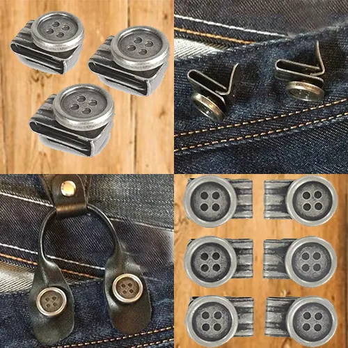 Bouton clips pour Bretelles à bouton - Pic et Coud Buchy