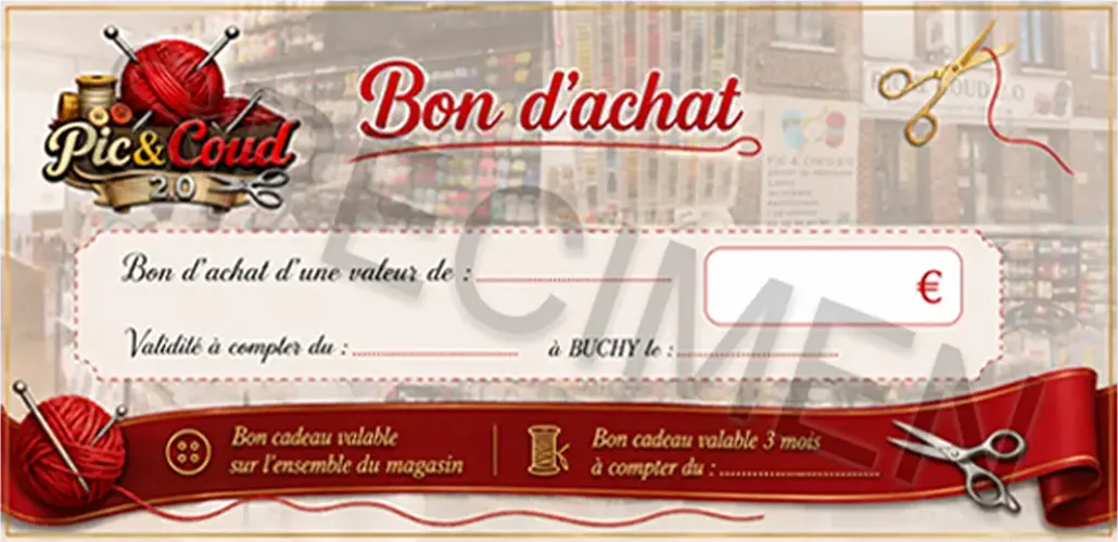 bon cadeau - Pic et Coud Buchy