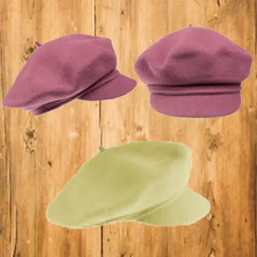 Béret 100% Merinos chiné FANKY - Pic et Coud Buchy