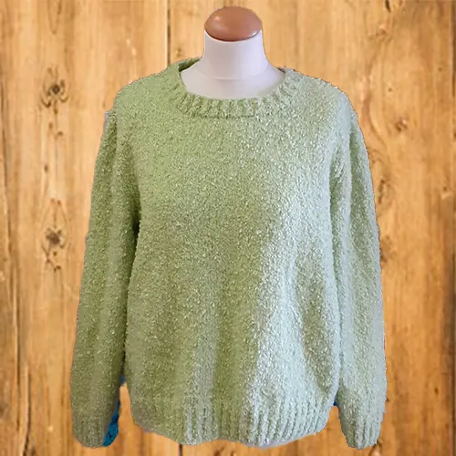 Pull pistache femme - Pic et Coud Buchy