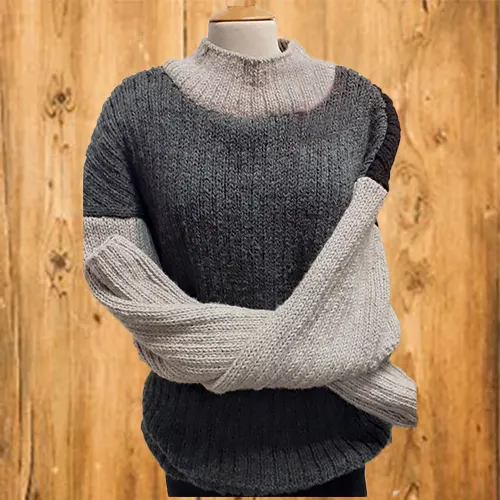 Pull femme tricolore - Pic et Coud Buchy